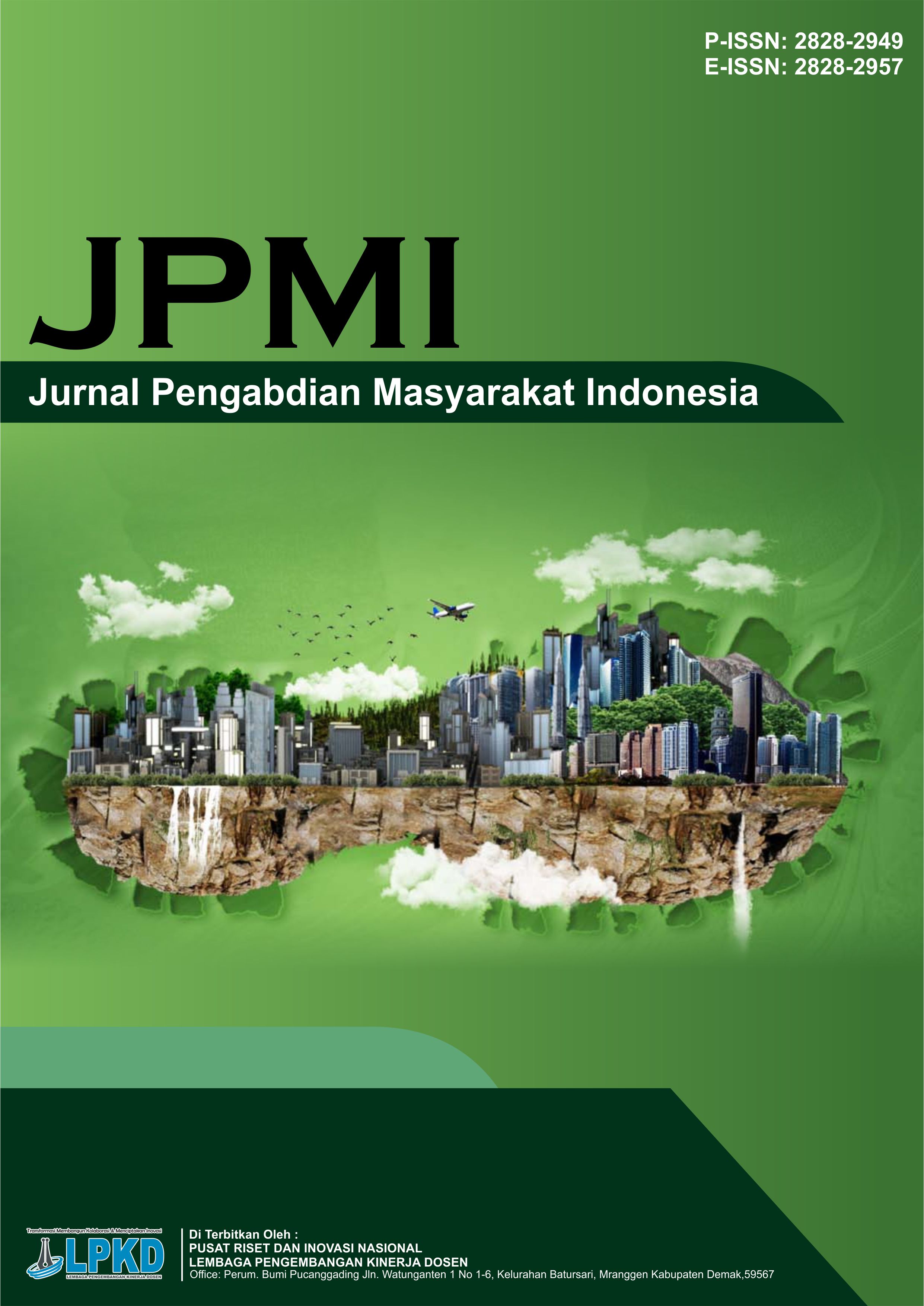 					View Vol. 4 No. 1 (2025): Februari: Jurnal Pengabdian Masyarakat Indonesia (JPMI)
				